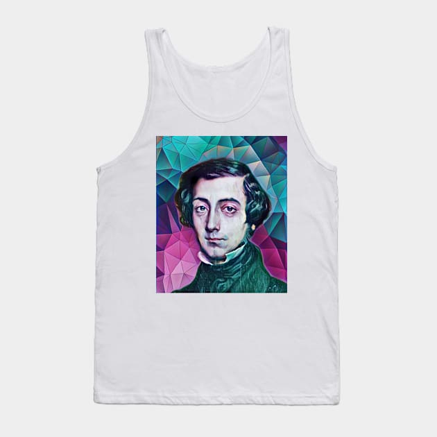 Alexis de Tocqueville Portrait | Alexis de Tocqueville Artwork 4 Tank Top by JustLit